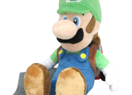 Gamers Guild AZ Little Buddy Super Mario Series: Luigi w/ Ghost Vacuum Poltergust Plush, 7" JBK International