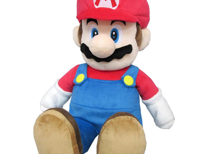 Gamers Guild AZ Little Buddy Super Mario Series: Mario (Large) Plush, 24" JBK International