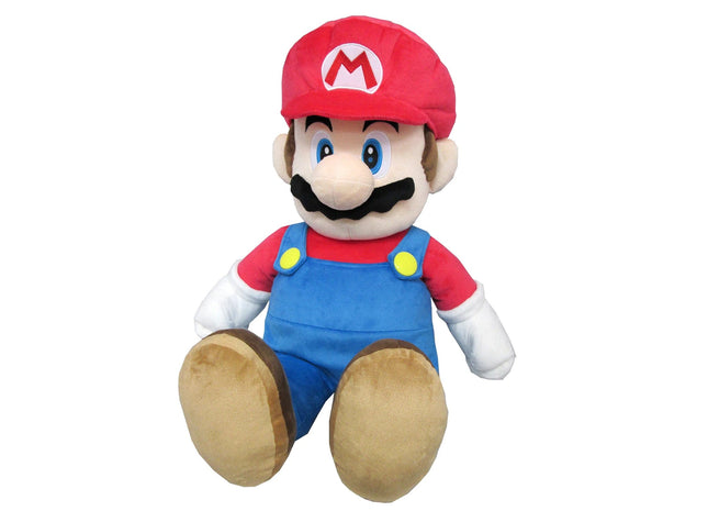 Gamers Guild AZ Little Buddy Super Mario Series: Mario (Large) Plush, 24" JBK International