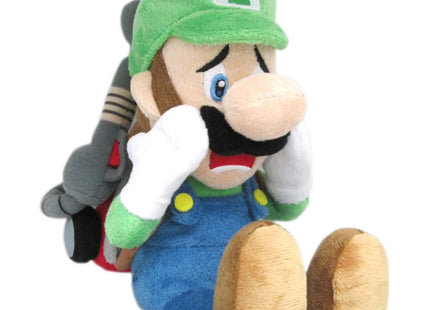 Gamers Guild AZ Little Buddy Super Mario Series: Scared Luigi w/ Strobulb Plush, 10" JBK International