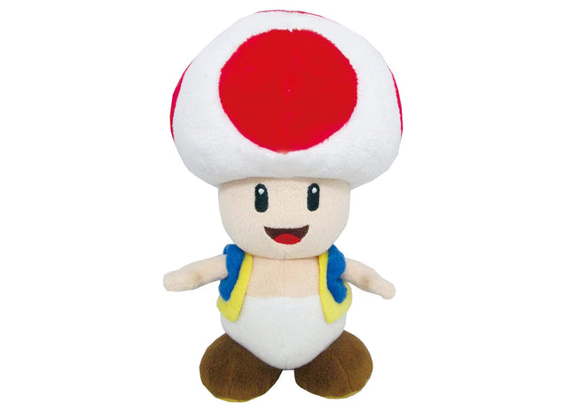 Gamers Guild AZ Little Buddy Super Mario Series: Toad Plush, 7.5" JBK International