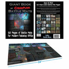 Gamers Guild AZ Loke Battlemats Giant Book Of Battle Mats: Cyberpunk Battle Mats (Pre-order) GTS