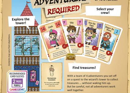 Gamers Guild AZ Lookout Games Adventurers Required (Pre-Order) Asmodee