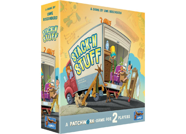 Gamers Guild AZ Lookout Games STACK'N STUFF: A PATCHWORK GAME Asmodee
