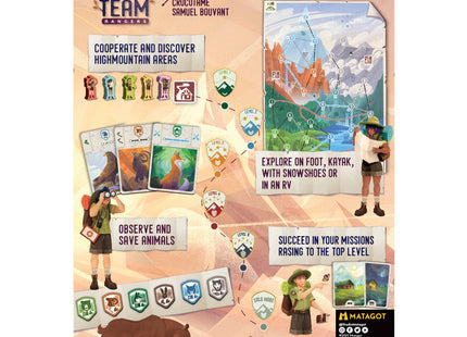 Gamers Guild AZ Lookout Games The Peak Team (Pre-Order) Asmodee