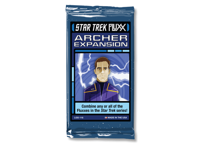 Gamers Guild AZ Looney Labs Fluxx: Star Trek - Archer Expansion Looney Labs