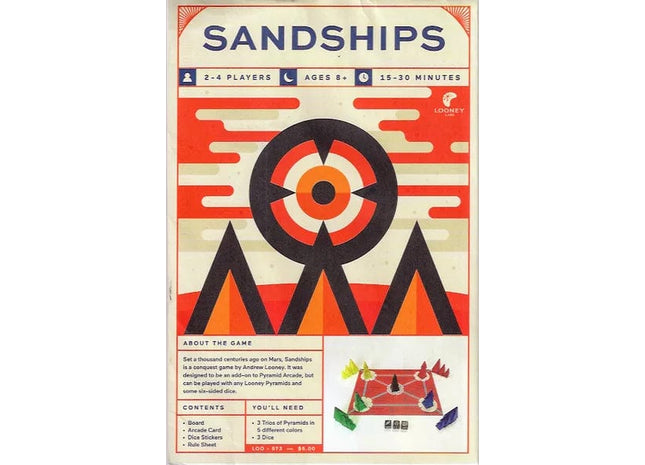 Gamers Guild AZ Looney Labs Pyramid Arcade: Sandships Looney Labs