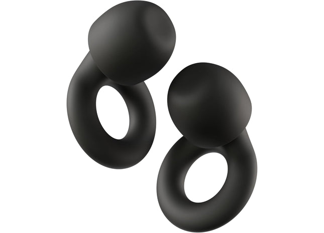 Gamers Guild AZ Loop Earplugs Loop Earplugs - Quiet 24dB Hearing Protection (Black) Amazon