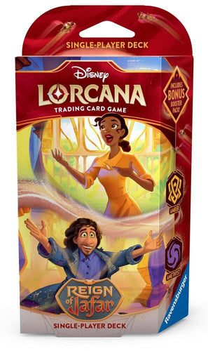 Lorcana TCG: Reign of Jafar Starter Deck (Amber & Amethyst) – Gamers Guild AZ