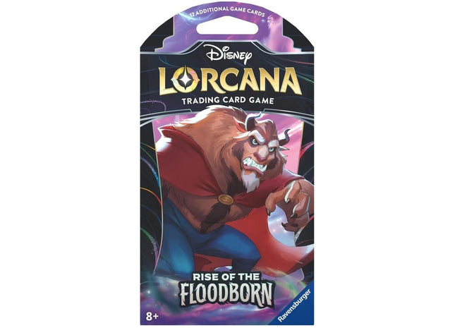 Gamers Guild AZ Lorcana TCG Disney Lorcana: Rise of the Floodborn Sleeved Booster Pack Discontinue