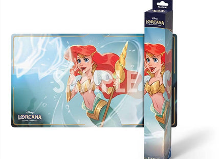 Gamers Guild AZ Lorcana TCG Disney Lorcana: Set 11 Winterspell - Ariel, Sonic Warrior Playmat (Pre-Order) GTS