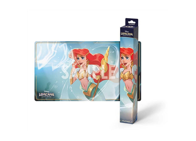 Gamers Guild AZ Lorcana TCG Disney Lorcana: Set 11 Winterspell - Ariel, Sonic Warrior Playmat (Pre-Order) GTS
