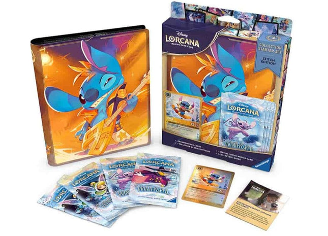 Gamers Guild AZ Lorcana TCG Disney Lorcana: Set 11 Winterspell - Collection Starter Set Stitch Edition (Pre-Order) GTS