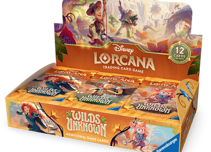 Gamers Guild AZ Lorcana TCG Disney Lorcana: Set 12 Wilds Unknown - Booster Display Box (Pre-Order) GTS