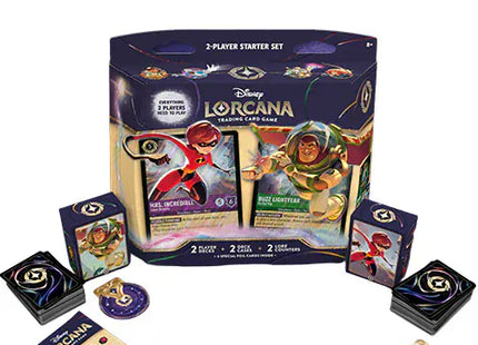 Gamers Guild AZ Lorcana TCG Disney Lorcana: Set 12 Wilds Unknown - Two-Player Deck: Elastigirl and Buzz Lightyear (Pre-Order) GTS