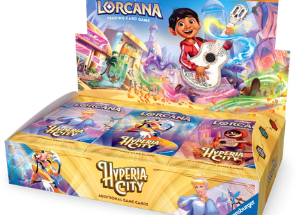 Gamers Guild AZ Lorcana TCG Disney Lorcana: Set 14: Hyperia City Booster Display (Pre-Order) GTS