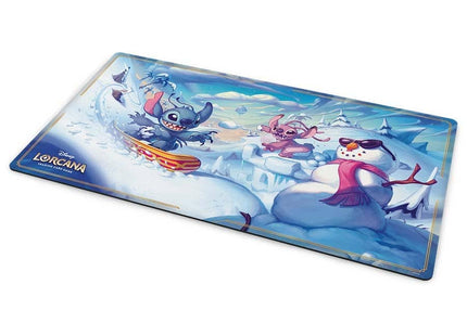 Gamers Guild AZ Lorcana TCG Disney Lorcana: Set 14: Hyperia City - Snowboarding Stitch Playmat (Pre-Order) GTS