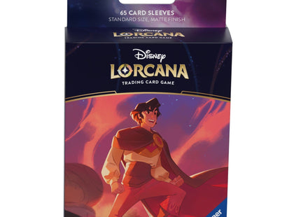 Gamers Guild AZ Lorcana TCG Disney Lorcana TCG: Shimmering Skies - Deck Sleeves, Aladdin - Black Friday AGD