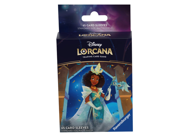 Gamers Guild AZ Lorcana TCG Disney Lorcana TCG: Shimmering Skies - Deck Sleeves, Tiana - Black Friday AGD