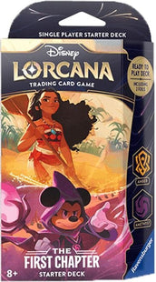 Gamers Guild AZ Lorcana TCG Copy of Disney Lorcana: The First Chapter Starter Deck (Sapphire & Steel) - The First Chapter (1) Southern Hobby