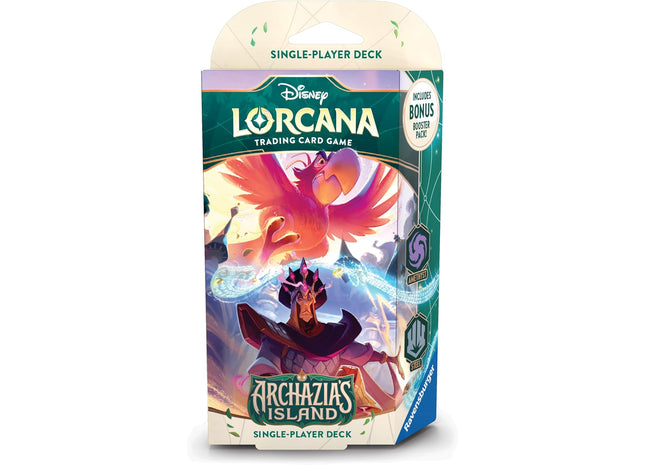 Gamers Guild AZ Lorcana TCG Lorcana TCG: Archazia’s Island Amethyst & Steel (Jafar and Iago) - Starter Deck GTS