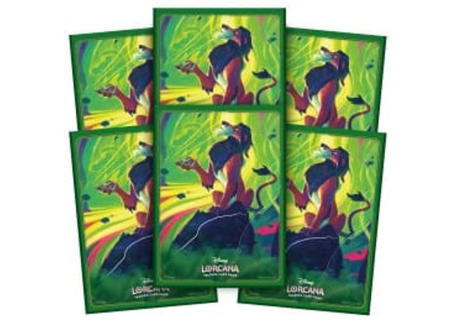 Gamers Guild AZ Lorcana TCG Lorcana TCG: Azurite Sea Card Sleeves - Scar - Black Friday Discontinue