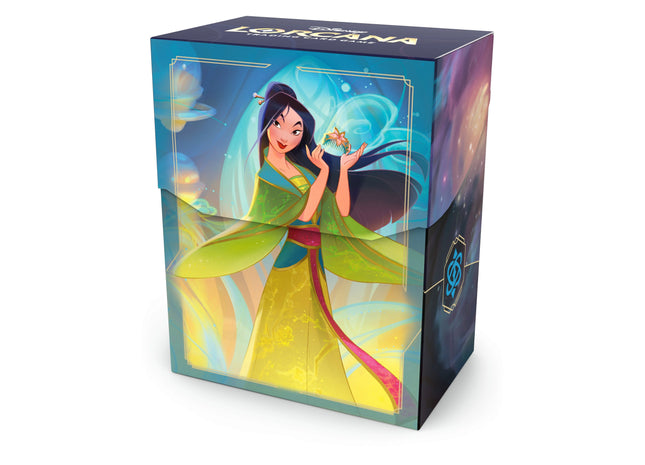 Gamers Guild AZ Lorcana TCG Lorcana TCG: Fabled Deck Box (Mulan) (Pre-Order) Southern Hobby