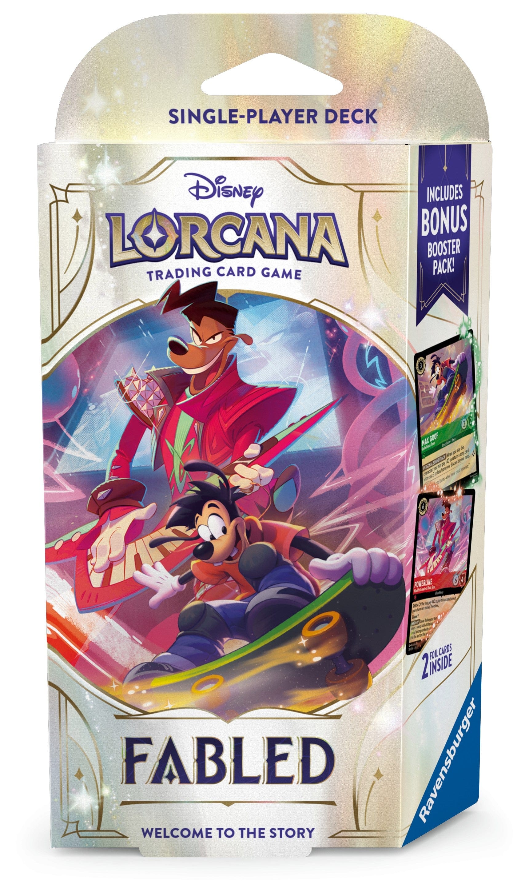 Lorcana TCG: Fabled Starter Deck Display Lorcana TCG: Fabled Starter Deck Display