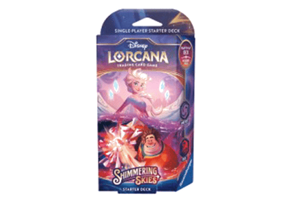 Gamers Guild AZ Lorcana TCG Lorcana TCG: Shimmering Skies Starter Deck - Amethyst & Ruby Southern Hobby