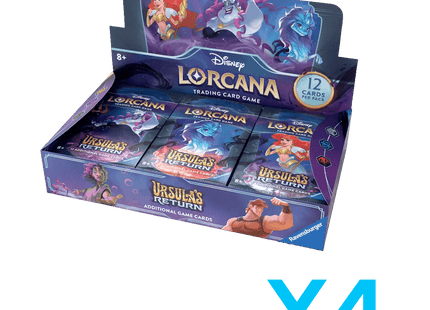 Gamers Guild AZ Lorcana TCG Lorcana TCG: Ursula's Return Booster Case (Pre-Order) Southern Hobby