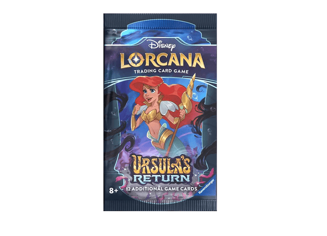Lorcana TCG: Ursula's Return Booster Pack Gamers Guild AZ Lorcana TCG: Ursula's Return Booster Pack Gamers Guild AZ