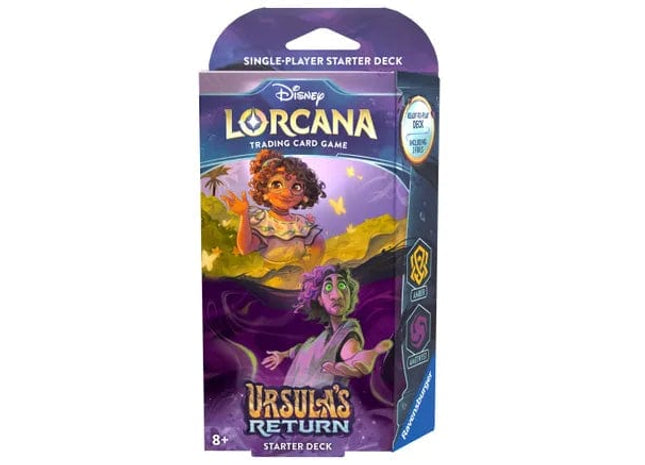 Gamers Guild AZ Lorcana TCG Lorcana TCG: Ursula's Return Starter Deck - (Amber & Amethyst) - Black Friday Discontinue