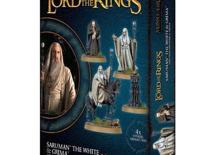 Gamers Guild AZ Lord of the Rings Lord of the Rings: Saruman The White and Grima Games-Workshop