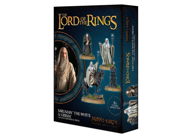 Gamers Guild AZ Lord of the Rings Lord of the Rings: Saruman The White and Grima Games-Workshop