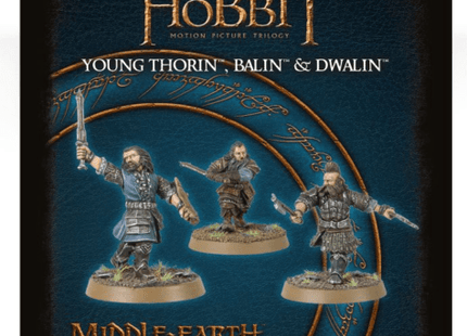 Gamers Guild AZ Lord of the Rings Lord of the Rings: Young Thorin, Balin & Dwalin Games-Workshop Direct