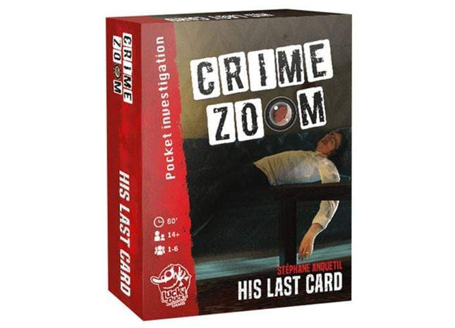 Gamers Guild AZ Lucky Duck Games Crime Zoom: Case 1 -  His Last Card GTS