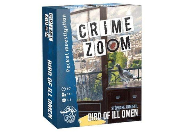 Gamers Guild AZ Lucky Duck Games Crime Zoom: Case 2 -  Bird of Ill Omen GTS