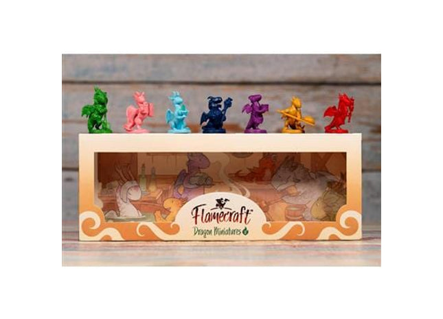 Gamers Guild AZ Lucky Duck Games Flamecraft - Dragon Miniatures Series 2 GTS