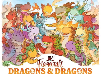 Gamers Guild AZ Lucky Duck Games Flamecraft: Dragons & Dragons Kickstarter