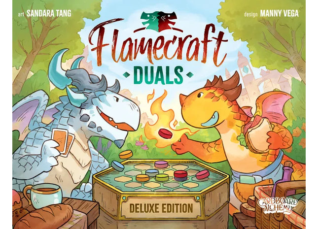 Gamers Guild AZ Lucky Duck Games Flamecraft: Duals Kickstarter