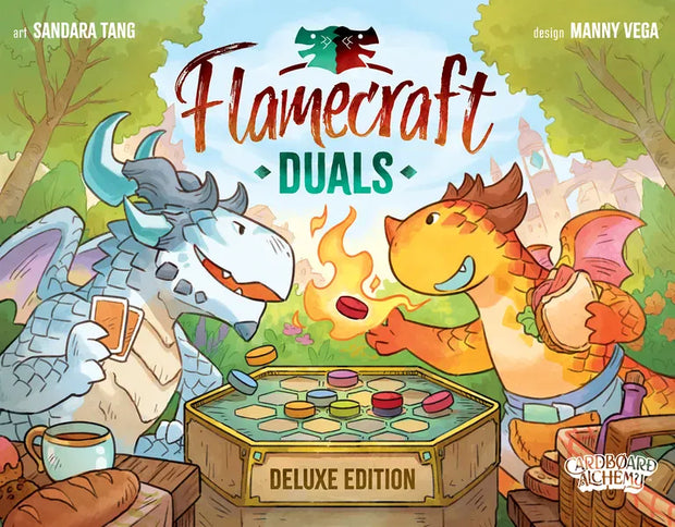 Gamers Guild AZ Lucky Duck Games Flamecraft: Duals Kickstarter