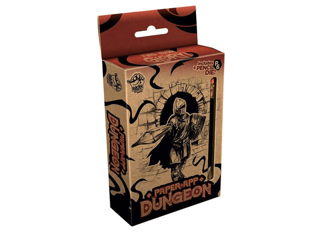 Gamers Guild AZ Lucky Duck Games Paper App Dungeon (Pre-order) Asmodee