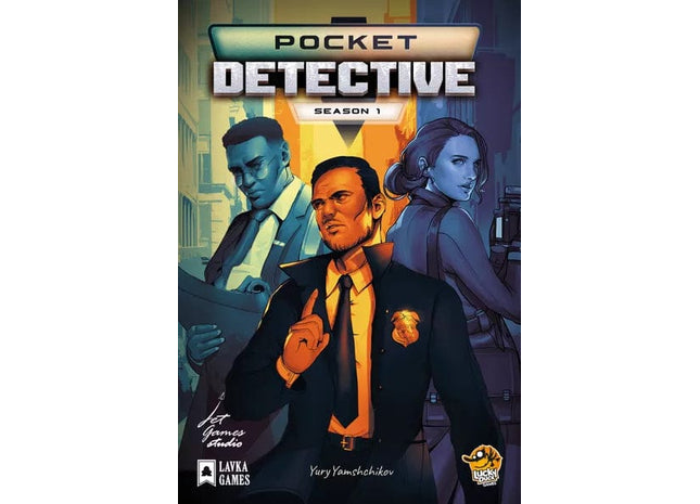 Gamers Guild AZ Lucky Duck Games Pocket Detective: Season 1 GTS