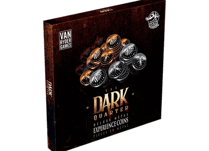 Gamers Guild AZ Lucky Duck Games The Dark Quarter: Upgrade Pack - Deluxe Metal Experience Coins (Pre-Order) ACD Distribution