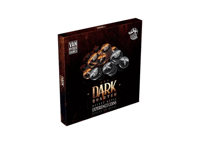 Gamers Guild AZ Lucky Duck Games The Dark Quarter: Upgrade Pack - Deluxe Metal Experience Coins (Pre-Order) ACD Distribution