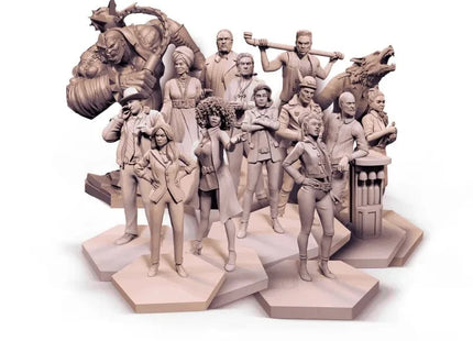 Gamers Guild AZ Lucky Duck Games The Dark Quarter: Upgrade Pack - Deluxe Miniatures (Pre-Order) ACD Distribution