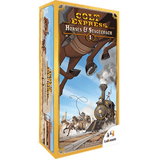 Gamers Guild AZ Ludonaute Colt Express: Horses & Stagecoach Asmodee