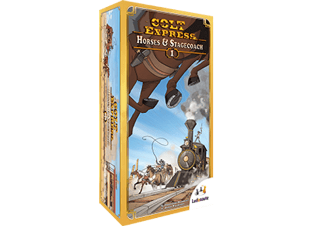 Gamers Guild AZ Ludonaute Colt Express: Horses & Stagecoach Asmodee