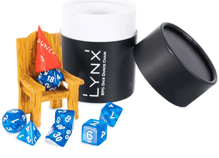 Gamers Guild AZ Lynx Accessories Lynx Accessories: Dice Jail Chair & Dunce Hat Quartermaster Direct