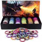 Gamers Guild AZ Lynx Accessories Lynx Accessories: RPG Condition Rings/Markers set - Set of 96 Status & Effects Rings Quartermaster Direct